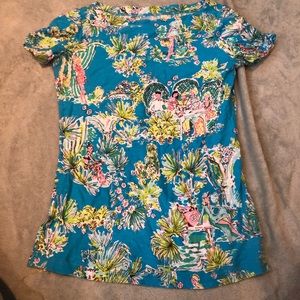 Lilly Pulitzer jingle toile shirt
